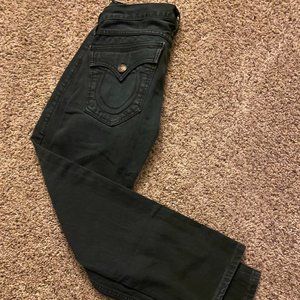 Black True Religion Jeans 28x28